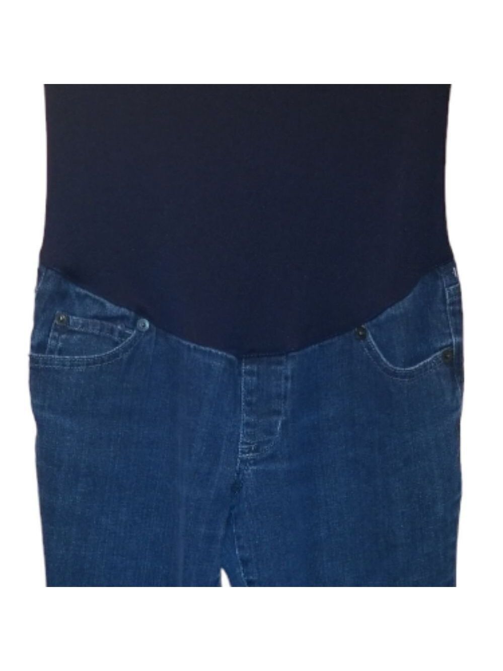 Liz Lange for Target Maternity Jeans with Panel Size 2 - Picture 2 of 8